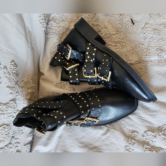 New Top Shop leather boots - Picture 3 of 4
